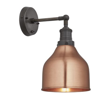 Brooklyn Cone Wall Light - 7 Inch - Copper - Rooms With A View