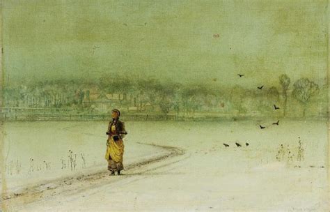 In the winter - John Atkinson Grimshaw - WikiArt.org - encyclopedia of ...