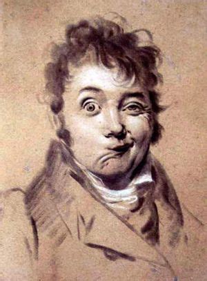 Louis-Leopold Boilly self-portrait drawing, 1823. From "100 Self-Portrait Drawings from 1484 to ...
