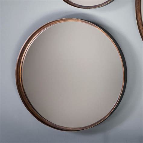 Set of 4 Ruse Round Mirrors 31cm | Dunelm