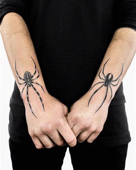 Spiderman Spider Symbol Tattoo