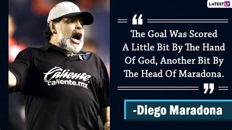 Diego Maradona Quotes With HD Images: 10 Powerful Sayings by the ...