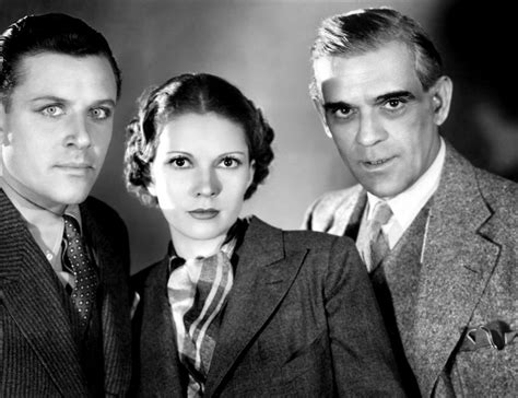 Warren Hull, Marguerite Churchill, Boris Karloff, The Walking Dead ...