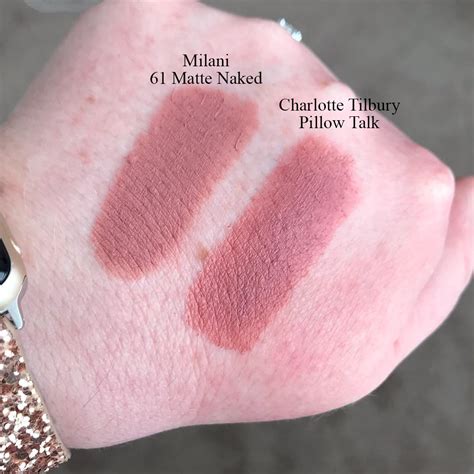 Charlotte Tilbury Pillow Talk Matte Revolution Lipstick Dupes - All In The Blush