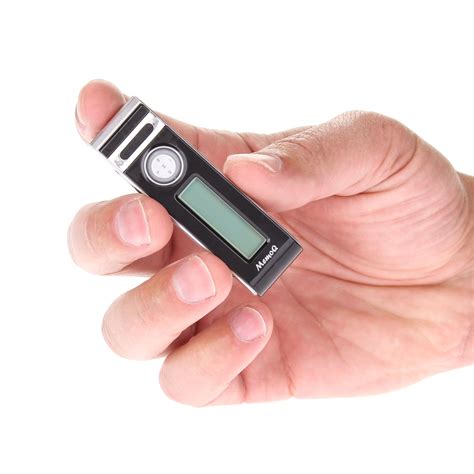 MR80 Mini Clip Small Voice Recorder Voice Activated Audio Recording Device Tiny Micro + 72 Hour ...