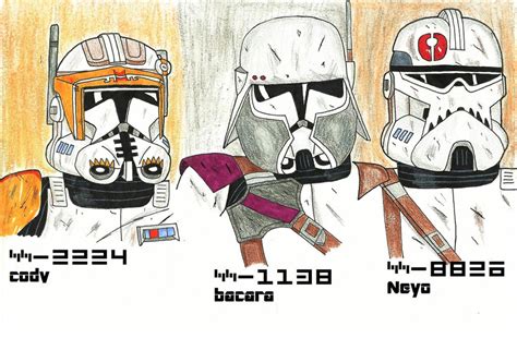 STAR WARS-clone commanders part 1 by clonetrooper66 on DeviantArt