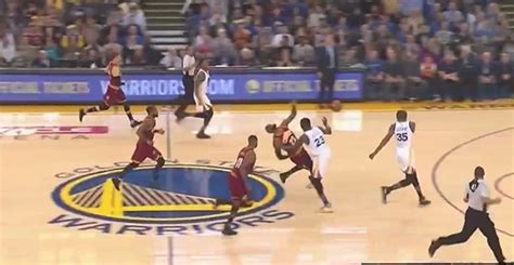 Draymond Green flagrant fouls LeBron James (Video)