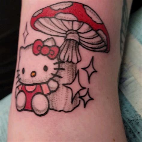 Evil Hello Kitty Tattoo