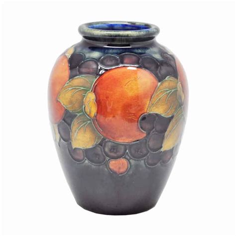 Moorcroft Pomegranate Pattern Vase C1920 - Clyde on 4th Antiques ...