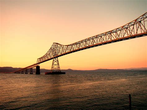 Astoria Bridge at sunset