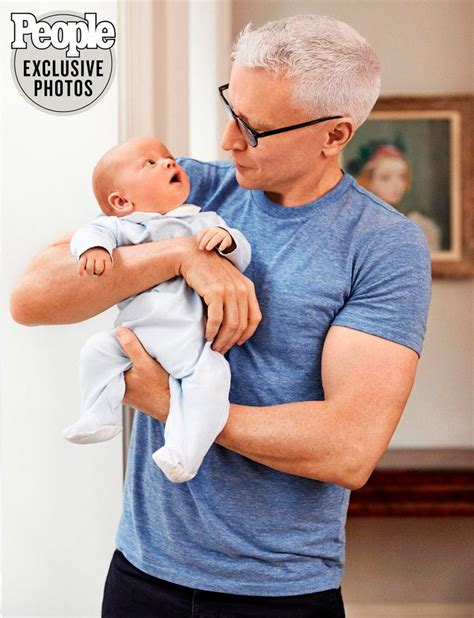 Anderson Cooper's Most Adorable Pictures with His Son, Wyatt Morgan | Baby gallery, Father son ...