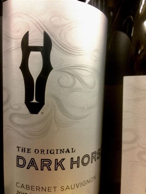 "Dark Horse" wine logo | Wine logo, Winery logo, Logo inspiration branding