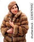 woman-in-a-fur-coat-portrait image - Free stock photo - Public Domain photo - CC0 Images