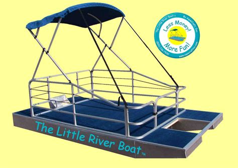 AquaCraft, small pontoon boat, mini pontoon boat, compact pontoon boat ...