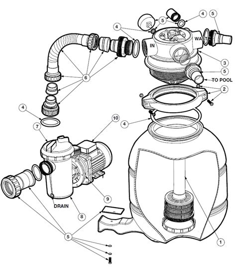 Hayward VL Series Sand Filter Parts