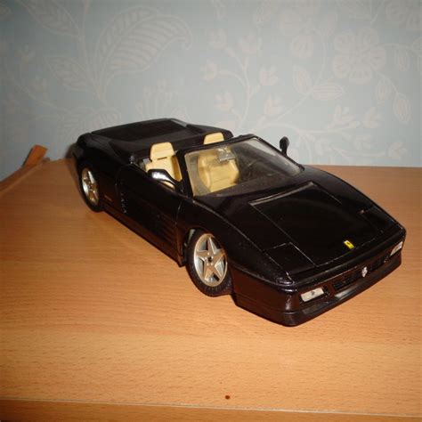 Ferrari 348 Diecast Model Car 1:18 Scale Mira Open Top Sports Car ...