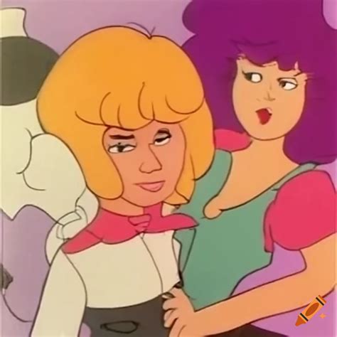 1970s ruby-spears cartoon series 'the parma violets' on Craiyon