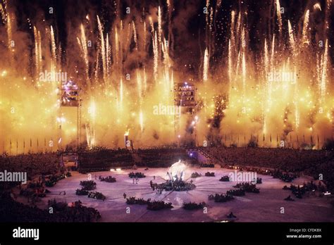 Opening ceremonies at the 1994 Olympic Winter Games Stock Photo - Alamy