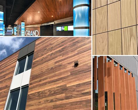 DIZAL Digitally Printed Faux Wood Facades - Modern Materials