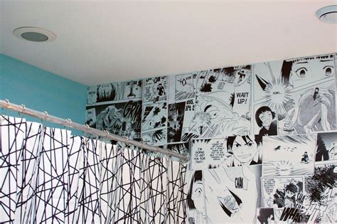 how to make your own anime mural wall - Wise Craft Handmade | Wall ...