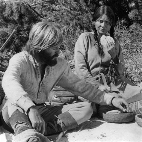 Delle Bolton y Robert Redford en “Las aventuras de Jeremiah Johnson ...