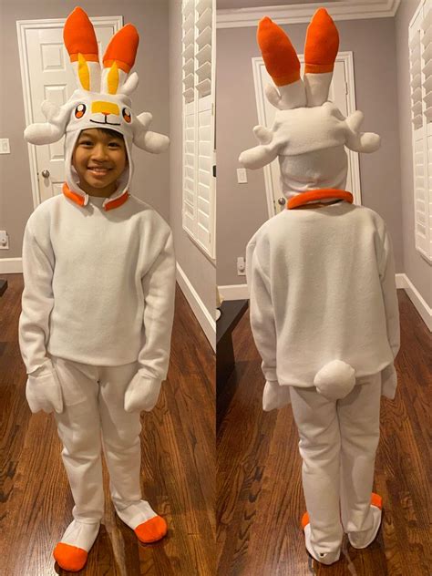 Scorbunny Pokemon costume | Pokemon costumes, Baby halloween costumes ...