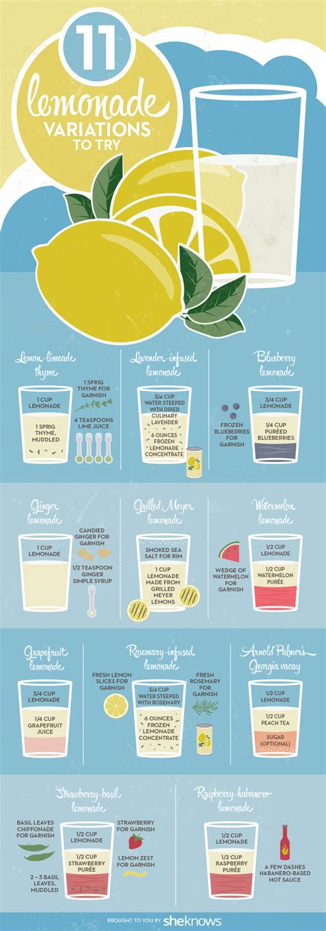 11 simple variations on lemonade to sip in the summer sun – SheKnows