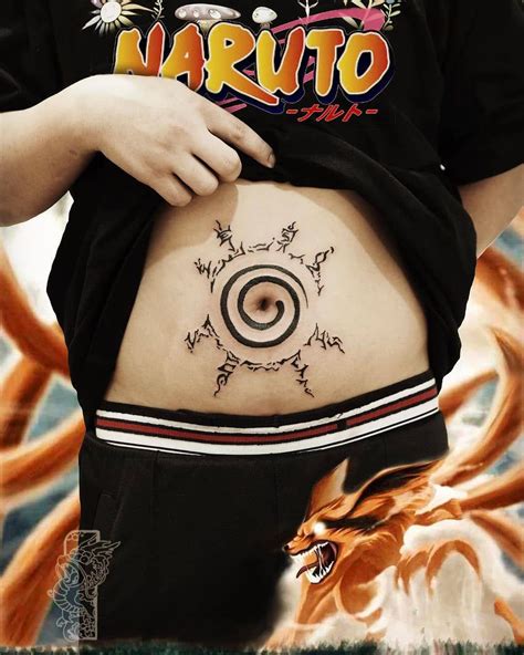 🍥 Naruto Ink 🍥 | 62.1k on Instagram: “| Eight Trigrams seal tattoo done by: @jen_urchin 🎴 Tag # ...