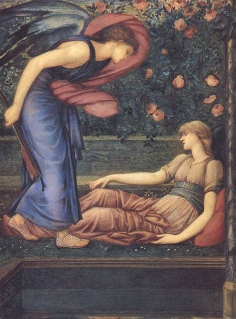 Cupid and Psyche - Edward Burne-Jones - WikiArt.org - encyclopedia of visual arts