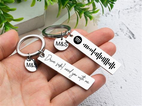 Engraved Keychain,personalized Keychain,custom Keychain,stainless Steel Keyring,drive Safe ...