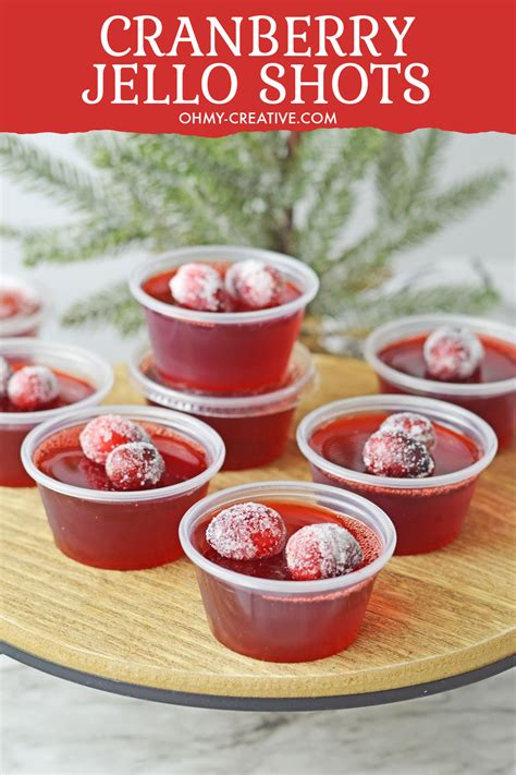 Christmas Themed Jello Shots