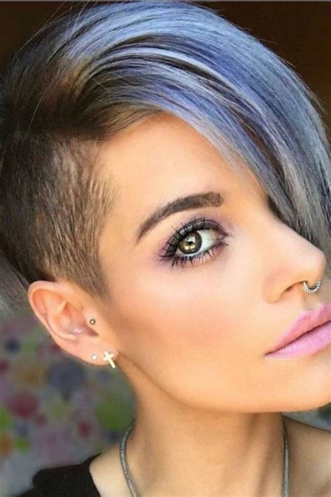 Short Haircuts with Undercut 45 best undercut pixie haircuts for cool women to try 2021!