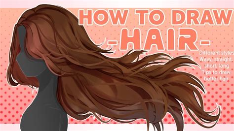 How To Draw Hair /Tutorial/ + I found the best stylus ever - YouTube