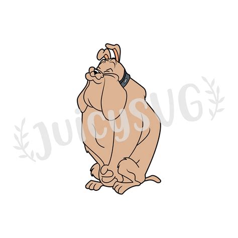 Hector The Bulldog Layered SVG Cricut Cut File Digital | Etsy