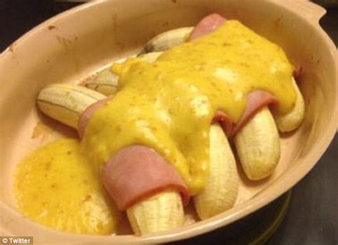 WELL THEN!!!! BANANA HAM AND CHEESE SPLIT🤮🤮🤮🤮 : r/StupidFood