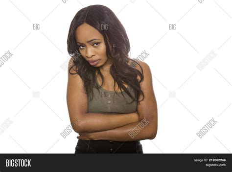 Shy Black Female Image & Photo (Free Trial) | Bigstock