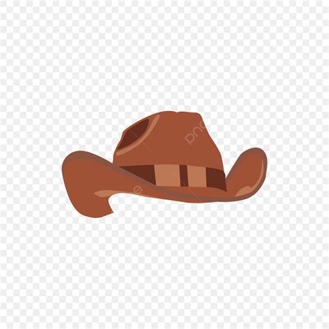 Cowboy Hat Cartoon Object Clipart Vector, Cowboy Hat, Cowboy, Hat Png ...