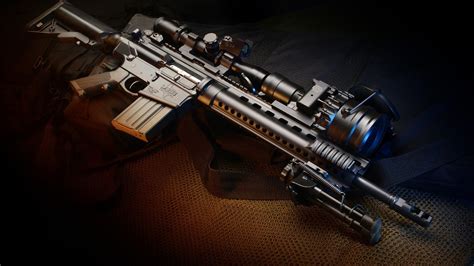 🔥 Free Download Assault Rifle m4 Rifles Exclusive Hd Wallpaper by ...