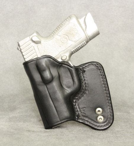 Kahr CM9 IWB Concealed Tuckable Custom Leather Holster – ETW Holsters