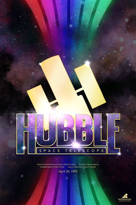 Hubble Space Telescope | Poster By Antonioholguin