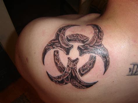 biohazard tattoo by pikkua83 on DeviantArt