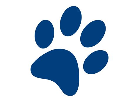 Bear Paw Print Logo