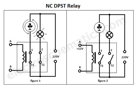 No Nc Relay Wiring