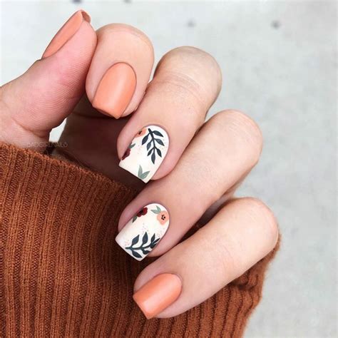 Short Nail Inspo Fall White