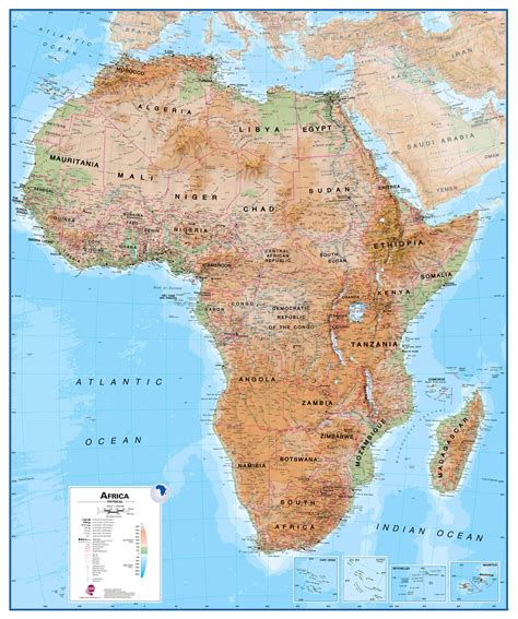 Elevation Map Of Africa