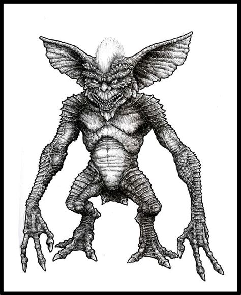 Pin by April Dikty ( Ordoyne) on Gremlins | Gremlins, Art, Humanoid sketch