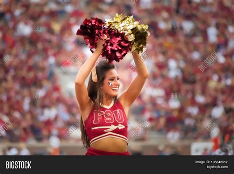 Fsu Cheerleader Image & Photo (Free Trial) | Bigstock