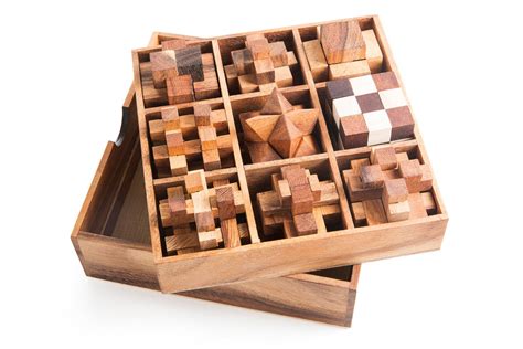 9 Mechanical Puzzle Gift Box - Puzzles For Adults – Kubiya Games