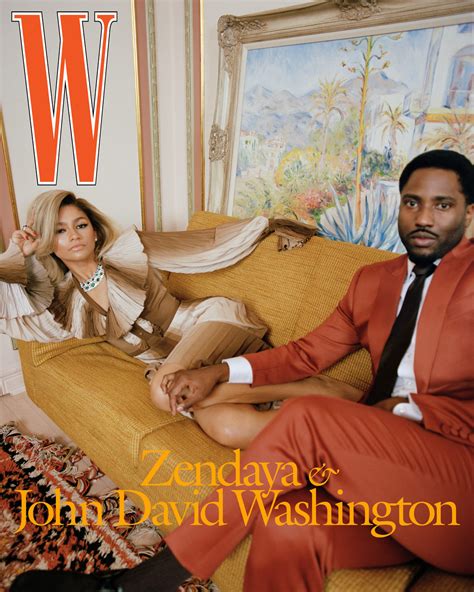 Zendaya & John David Washington talk “Malcolm & Marie” as they Cover W ...