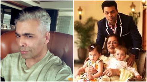 Karan Johar celebrates birthday with kids and mom Hiroo Johar, unveils new look – India TV